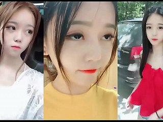 Jonge en leuke Chinees meisje gefilmd een leuke zelfgemaakte neuken cag