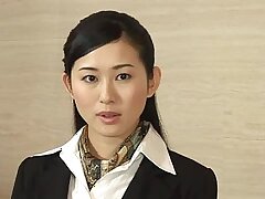 Mio Kitagawa the Hotel Worker Sucks A Customer's cock