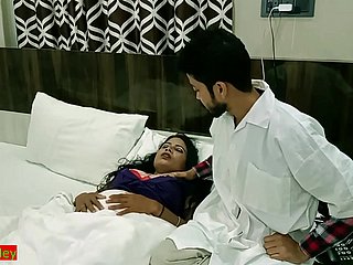 Indian medical pupil hot xxx sex encircling beautiful patient! Hindi viral sex