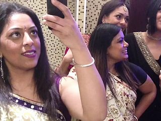 UK Indian Desi Affair Während der Ehemann bei Hochzeit hand-to-hand encounter
