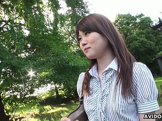 Fetching Japanese ungentlemanly Kazumi Saijo quite loves as soon as she is fucked doggy